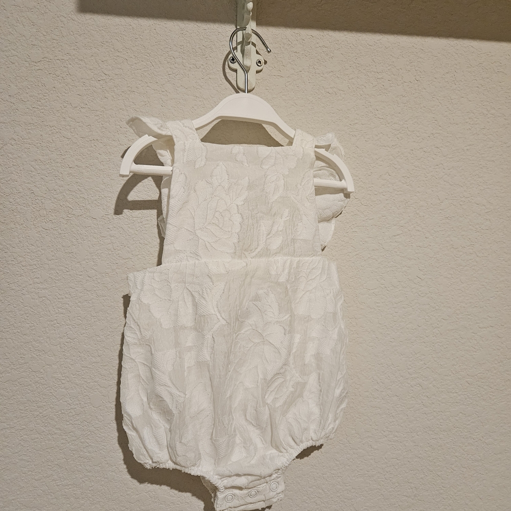 Bardot White Floral Romper